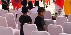 Kisah Pilu 2 Bocah di Gowa, Terpaksa Santap Sisa Makanan Pesta HUT RI