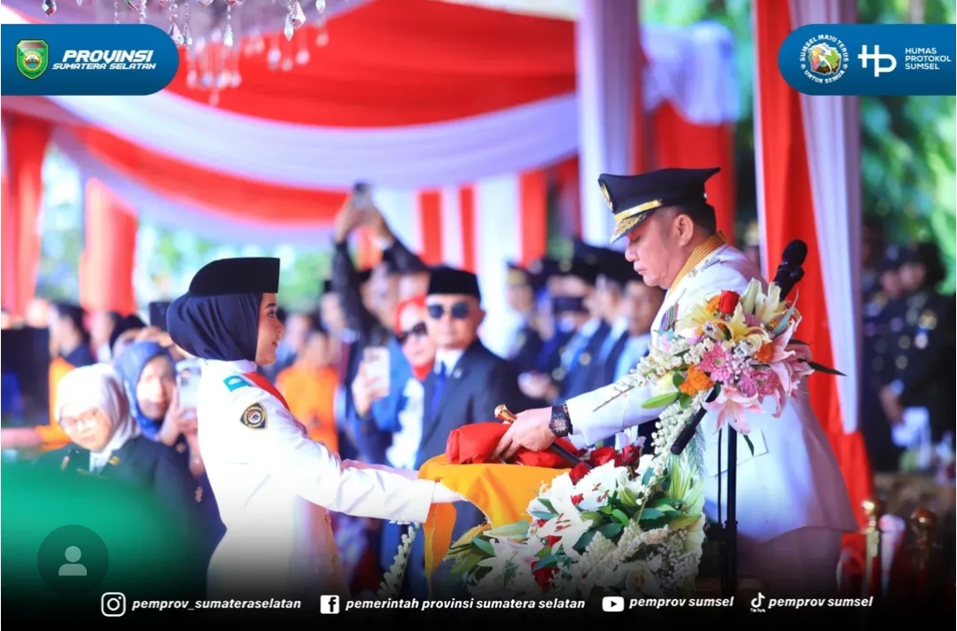 Upacara Peringatan Hari Kemerdekaan RI ke-80 di Griya Agung