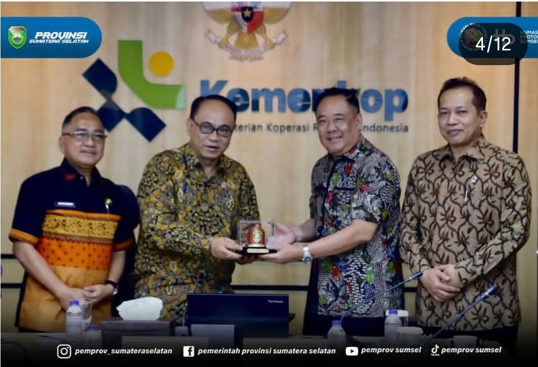 Kunjungan Strategis Wagub Cik Ujang ke Jakarta: Akselerasi Koperasi Desa di Sumatera Selatan