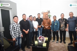 Sekda Sumsel Terima Audiensi IPNU, Siap Jadi Tuan Rumah Kongres