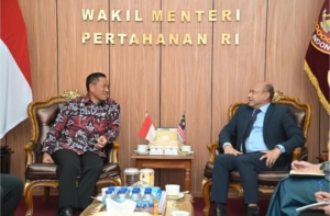 Tingkatkan Stabilitas Kawasan, Indonesia dan Malaysia Perkokoh Kerja Sama Pertahanan