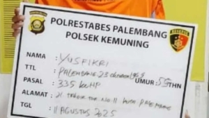 Pedagang Daging di Palembang Terancam Pidana Usai Ancam Rekan Dagang Pakai Pisau
