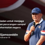 Integritas dan Kehormatan: Menhan Sjafrie Sjamsoeddin Ajak Jajaran Kemhan Jadi Teladan Bangsa
