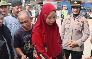 Polrestabes Palembang Gelar Gerakan Pangan Murah, Bantu Warga Penuhi Kebutuhan Pokok