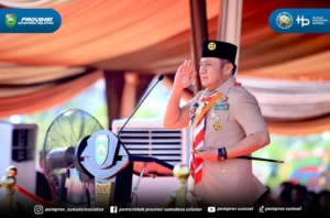 Gubernur Herman Deru Pimpin Apel HUT Pramuka Ke-64 di Palembang, Ingatkan Peran Penting Pemuda