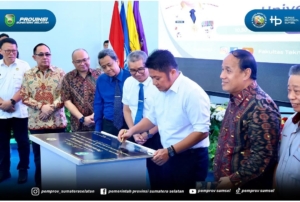 Resmikan Laboratorium Baru, Gubernur Herman Deru Dorong Unsri Dukung Revolusi Industri 4.0