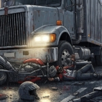 Kecelakaan Maut, Minibus Serempet Motor, Bocah Meninggal Terlindas Truk