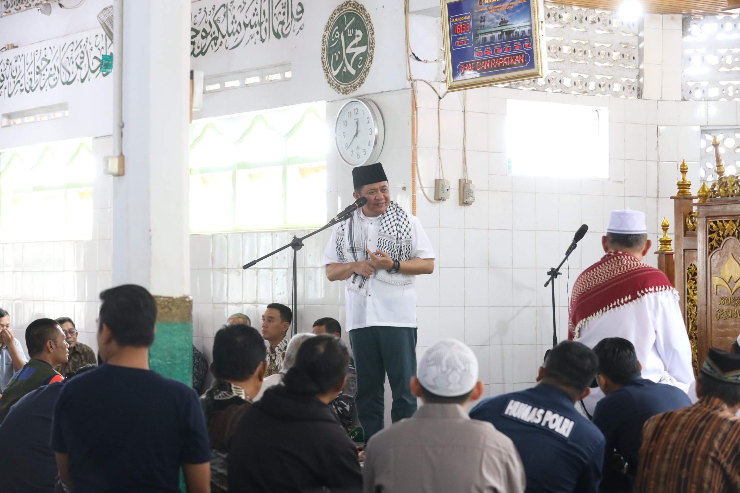 Safari Jumat dan SRGF 2025: Herman Deru Apresiasi Hangatnya Sambutan Warga OKU Selatan