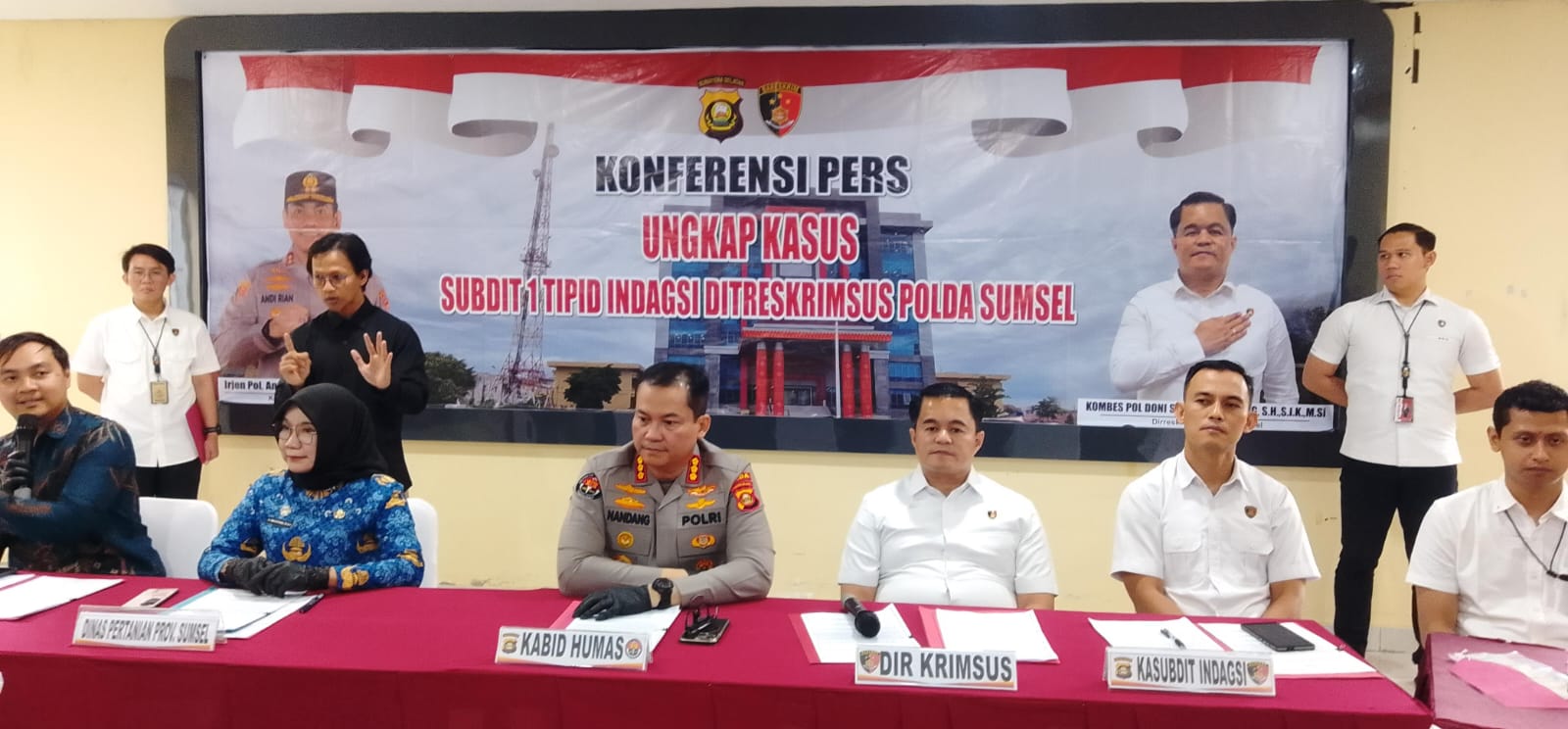 Polda Sumsel Bongkar Mafia Pupuk Subsidi, 8 Tersangka Ditangkap