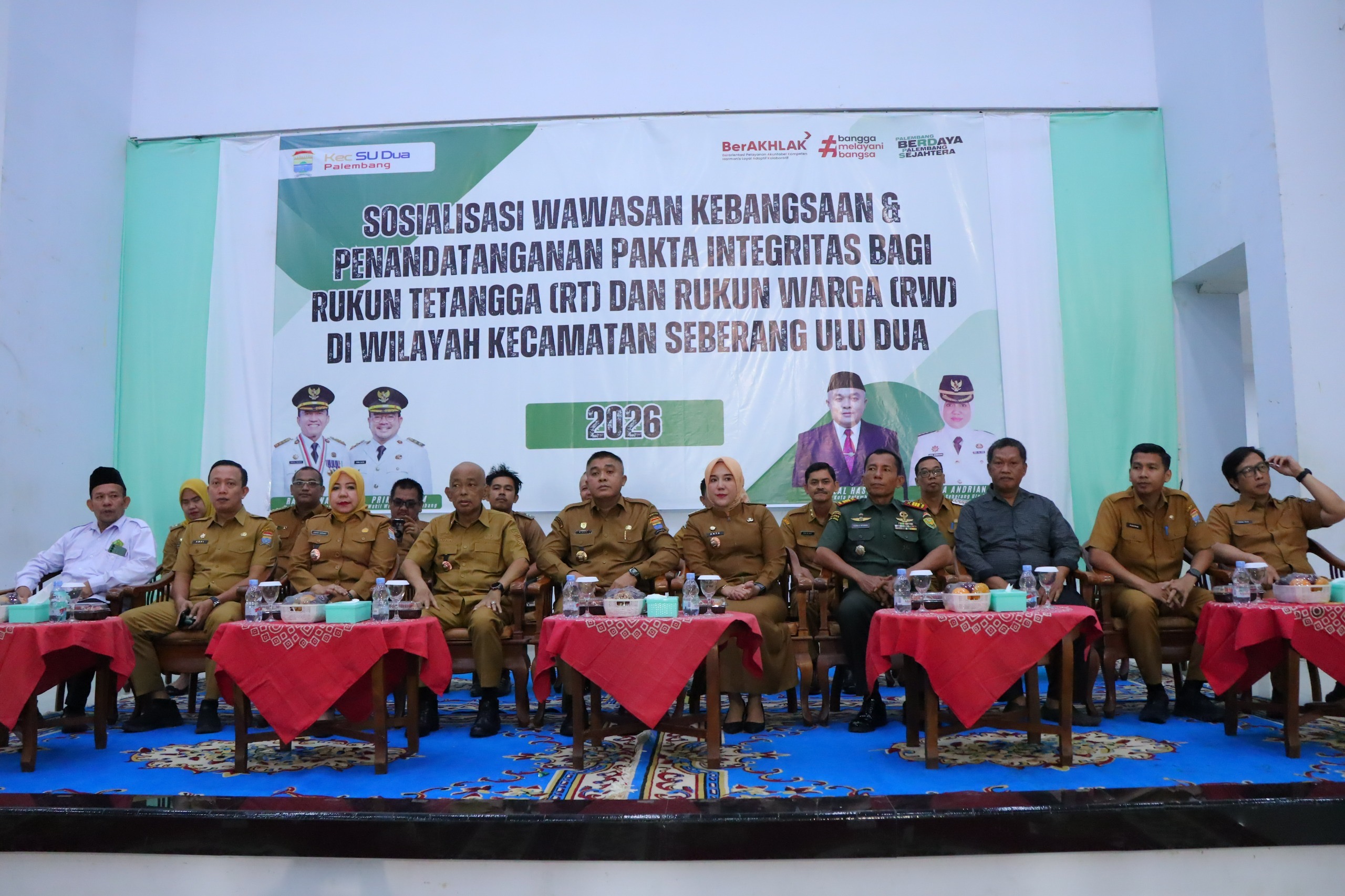 Pakta Integritas RT/RW: Garda Terdepan Palembang Menuju Kota Sehat, Cerdas, dan Peduli