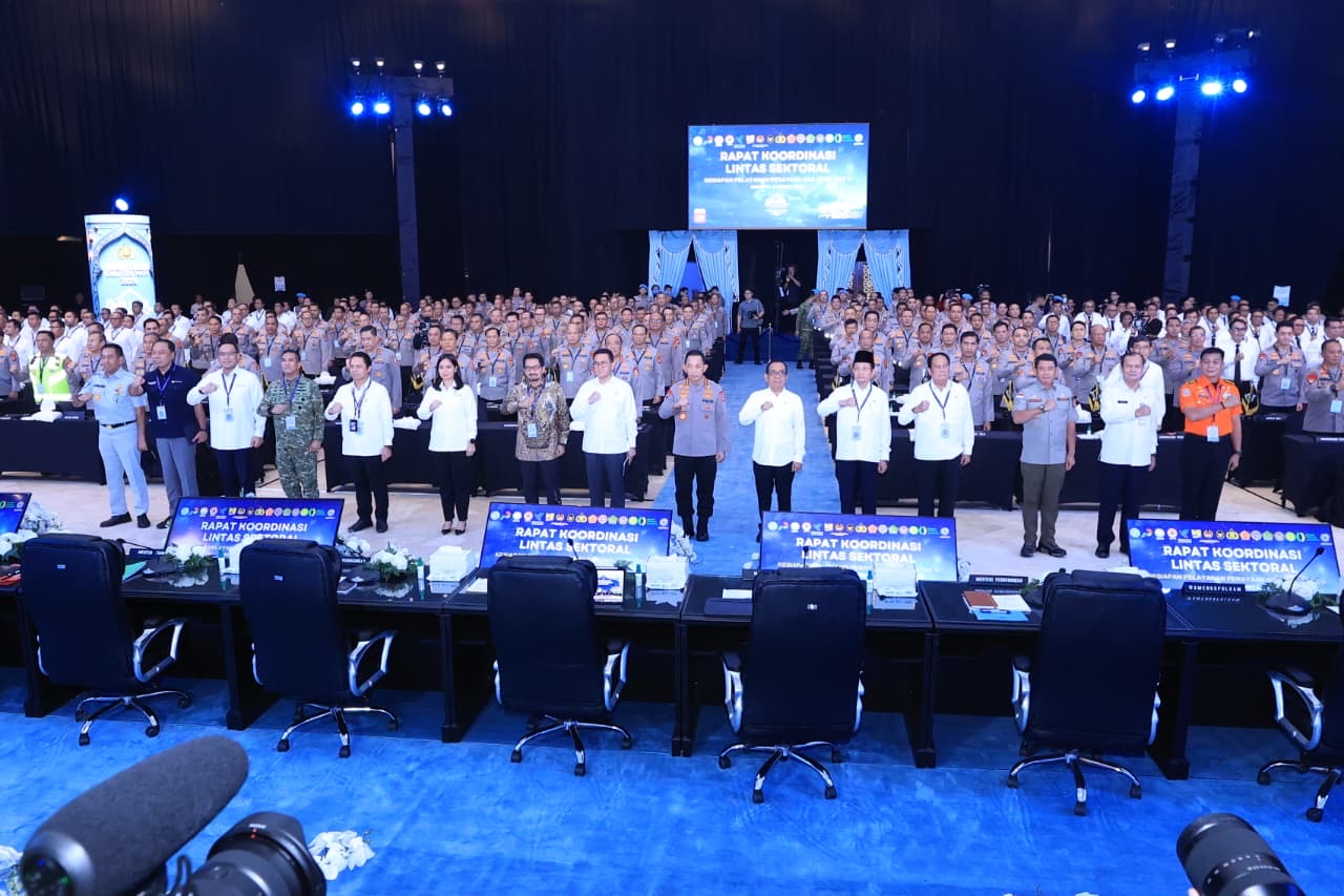 Kapolda Sumsel Hadir di Rakor Nasional Ketupat 2026, Sumsel Siap Amankan Arus Mudik Idul Fitri