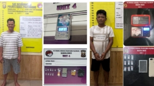 Satresnarkoba Polrestabes Palembang Ungkap Dua Kasus Sabu Saat Ops Ketupat Musi 2026