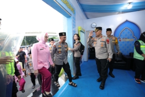 Kapolda Sumsel Tinjau Langsung Kesiapan Pos Pelayanan Simpang 5 DPRD Provinsi Sumsel