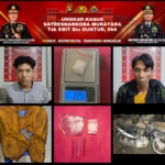 Nekat Lewat Depan Markas Polisi, Dua Kurir Sabu Langsung Ditangkap