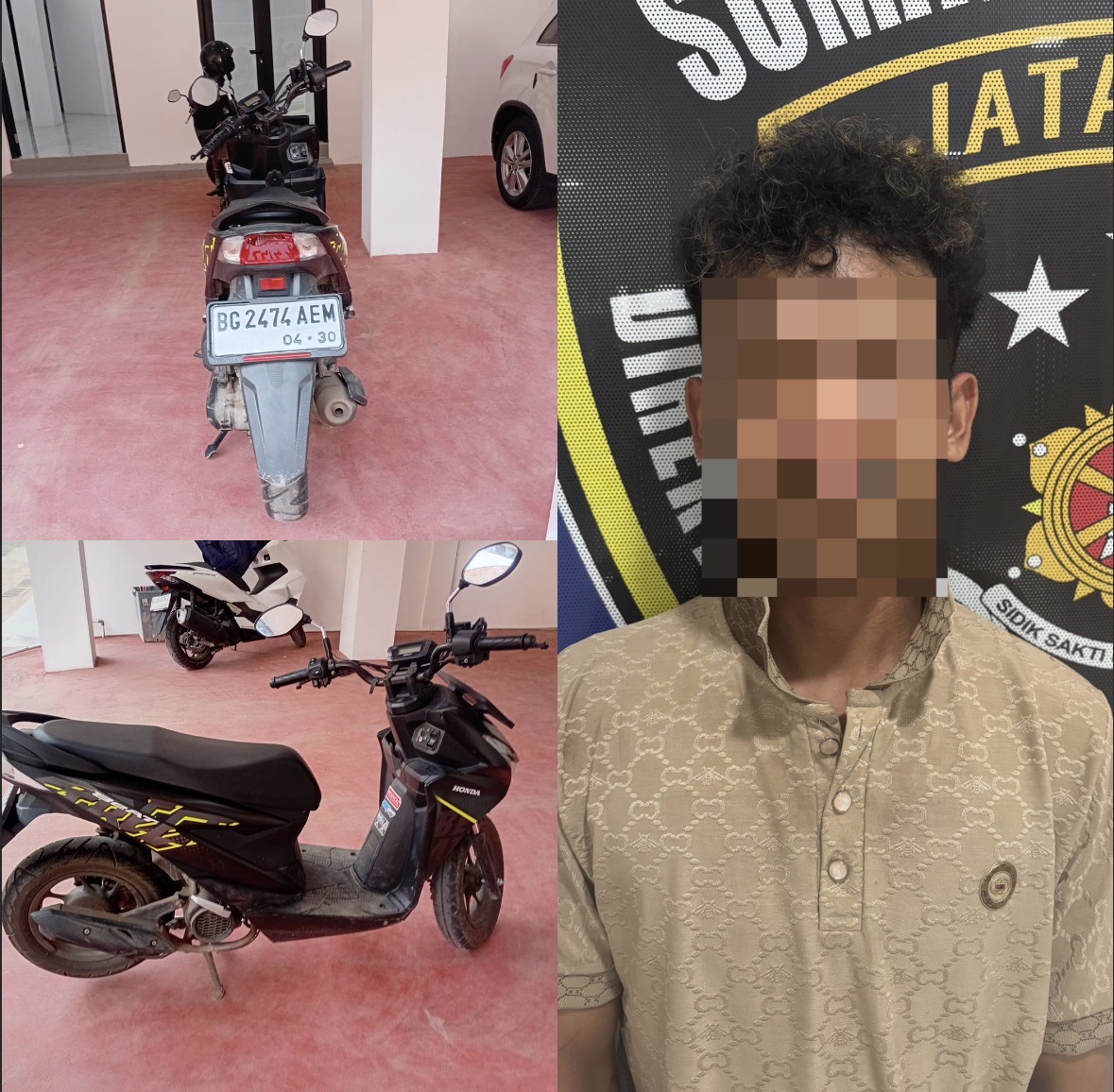 Ops Pekat Musi 2026, Polda Sumsel Ringkus Spesialis Curanmor Lima TKP, Dua Buron Diburu