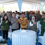 Polri–Bulog Salurkan 135 Ton Beras di Sumsel Jelang Lebaran