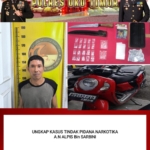 Satresnarkoba OKU Timur Tangkap Pengedar Sabu Saat Patroli Hunting