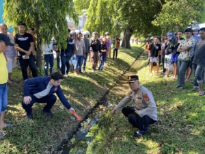 Bocah Perempuan Ditemukan Meninggal di Selokan Jalan Ratu Alamsyah Palembang, Polsek IB I Lakukan Penyelidikan