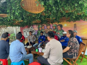 Jelang May Day, Polres Ogan Ilir Ngopi Bareng Serikat Buruh dan Jamin Peringatan Hari Buruh Berlangsung Aman