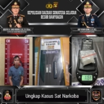 Pengedar Sabu Asal Bangka Dibekuk di Banyuasin, Dua Paket Sabu 11,54 Gram Disita