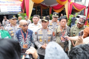 Kapolda Sumsel Tinjau Pengamanan Rangkaian Ibadah Paskah 2026 di Gereja Santo Yoseph Palembang