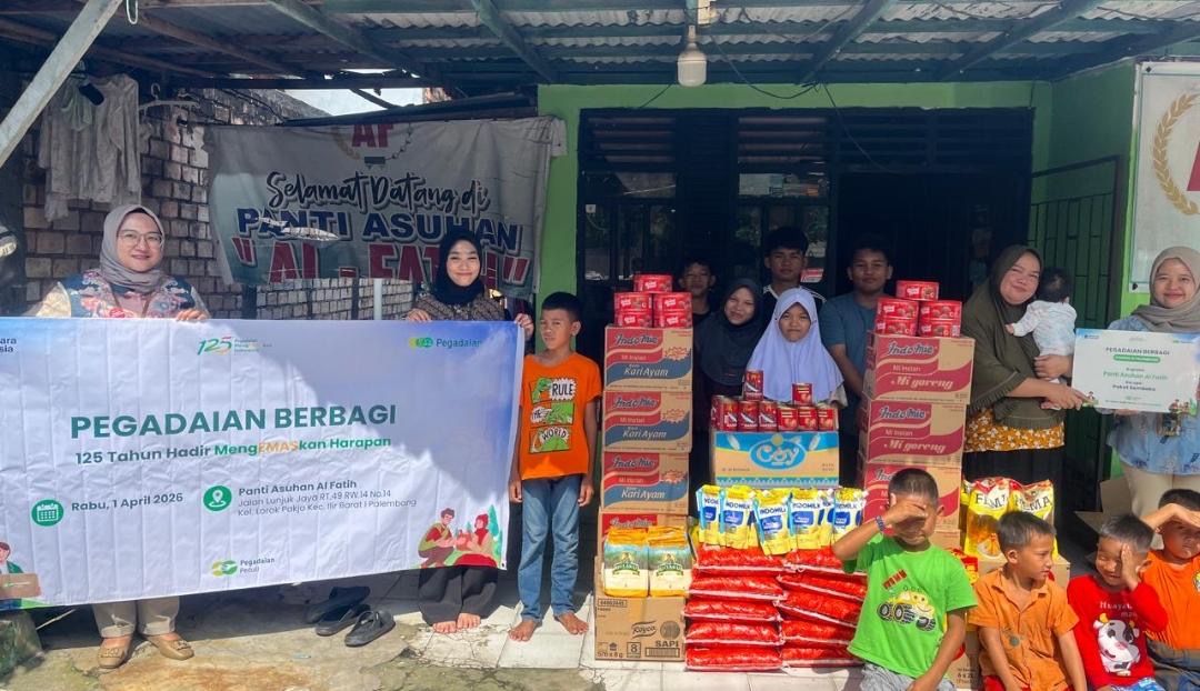 Rayakan 125 Tahun, Pegadaian Hadir MengEMASkan Harapan untuk Kaum Dhuafa