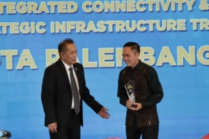 Berhasil membangun Infrastruktur konektivitas transportasi, Palembang Raih National Governance Award 2026