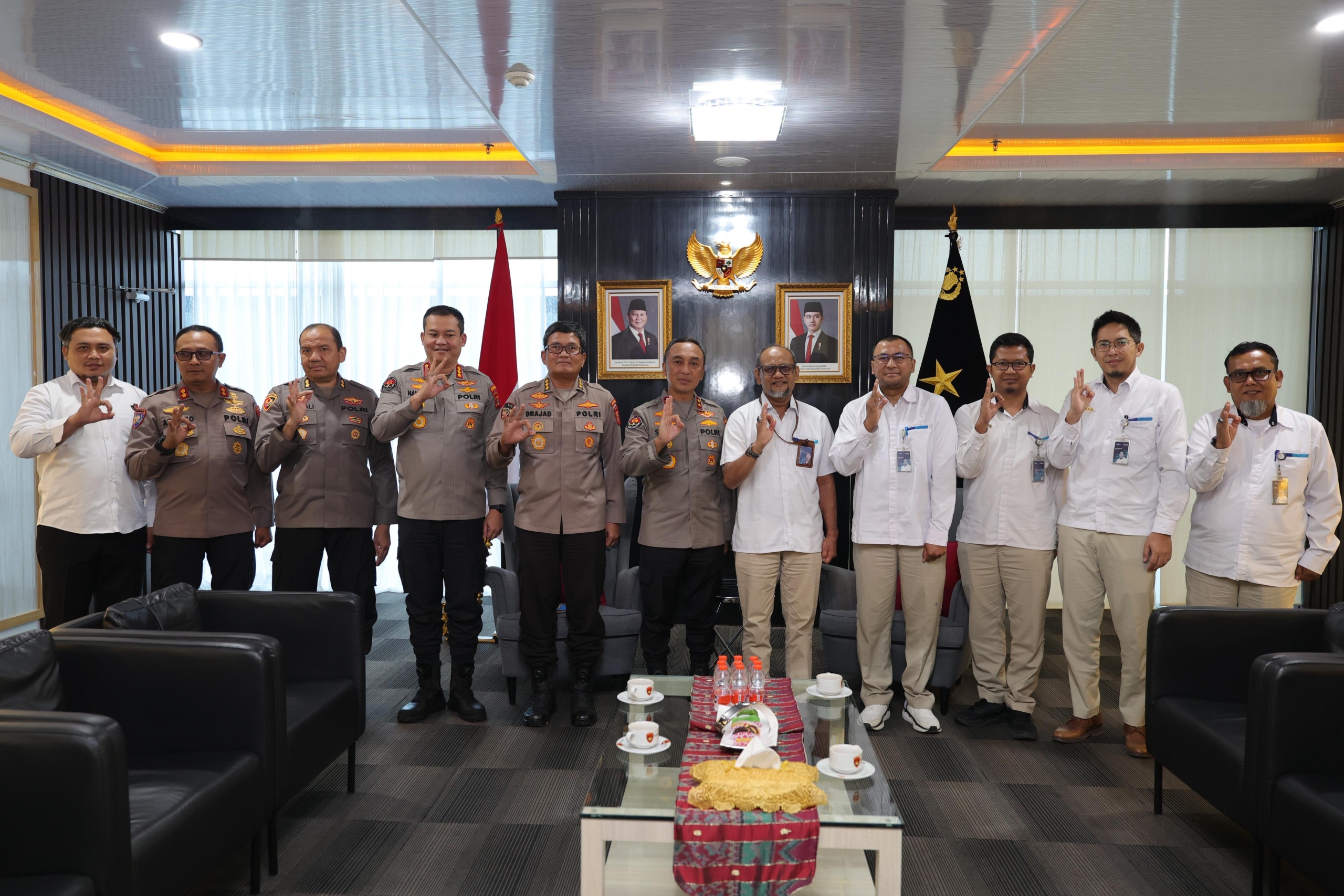 Polda Sumatera Selatan Bersama Perum Bulog Siap Amankan Pasokan dan Stabilitas Harga Pangan