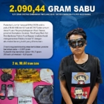 Tim Elang Musi Polres Musi Rawas Hentikan Kurir dari Muratara, Sabu 2 Kilogram Lebih dan Ekstasi 20 Butir Berlapis Kemasan Ganda Disita