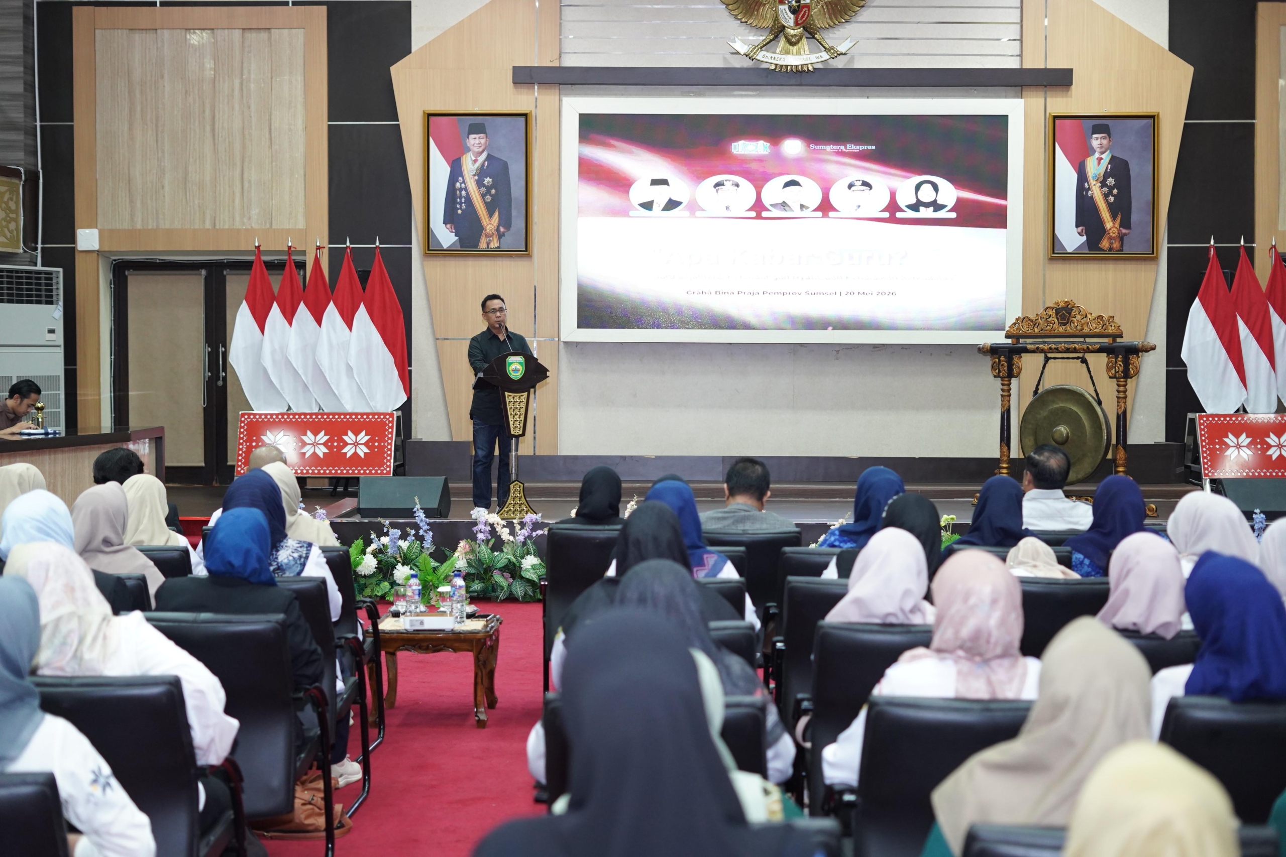 Cik Ujang Soroti Kesejahteraan dan Perlindungan Guru di Seminar Hardiknas 2026