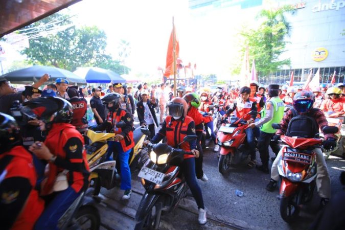 Gubernur Tegaskan Komitmen Perjuangkan Kesejahteraan Buruh Sumsel di Peringatan May Day