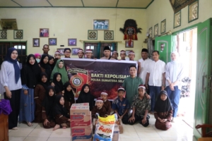 Bakti Sosial Hari Bhayangkara ke 80, DitIntelkam Polda Sumsel Salurkan Bantuan ke Panti Asuhan
