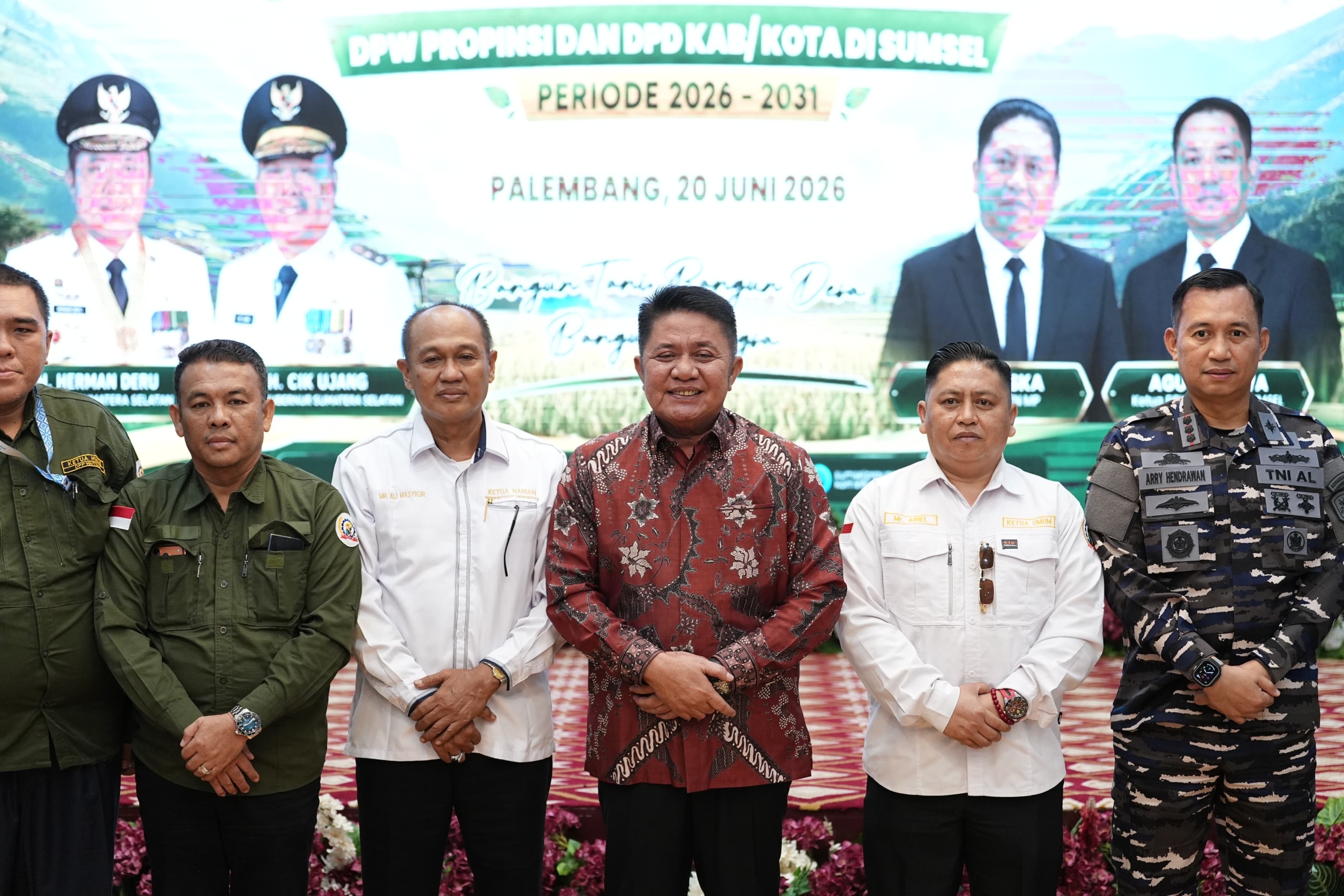 Herman Deru Diakui sebagai “Gubernur Pangan” Indonesia oleh Ketua Umum HMTN MP