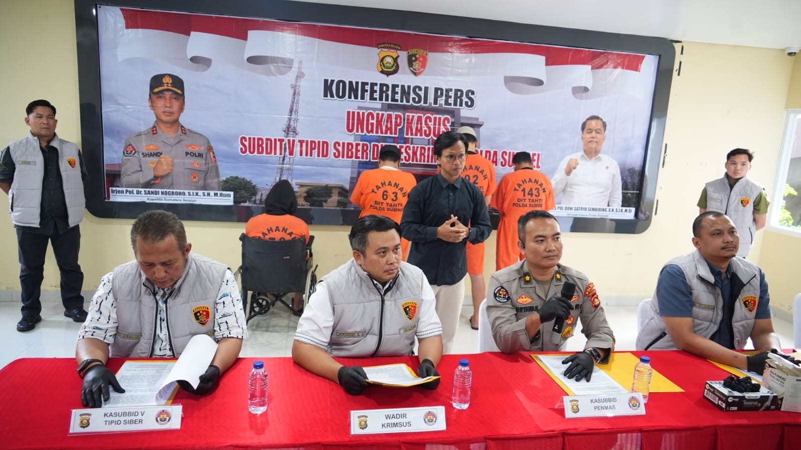 Polda Sumsel Bongkar Sindikat Siber Aktivasi IMEI Ilegal 12 Ribu Ponsel, Empat Tersangka Ditangkap