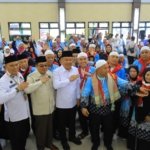 Wagub Cik Ujang Sambut Jamaah Haji Kloter II Asal Lahat, Tekankan Pentingnya Pelayanan dan Kebersamaan
