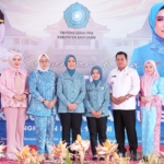 Feby Herman Deru Kunjungi Banyuasin, Resmikan Sekretariat TP PKK dan Pantau Pelaksanaan 10 Program Pokok PKK