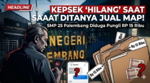 PPDB SMPN 25 Palembang Disorot: Kepsek Bungkam, Tanggung Jawab Dilempar ke Konveksi