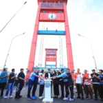 Herman Deru Resmikan CFD Jembatan Ampera, Ajak Masyarakat Bangun Budaya Hidup Sehat dan Peduli Lingkungan