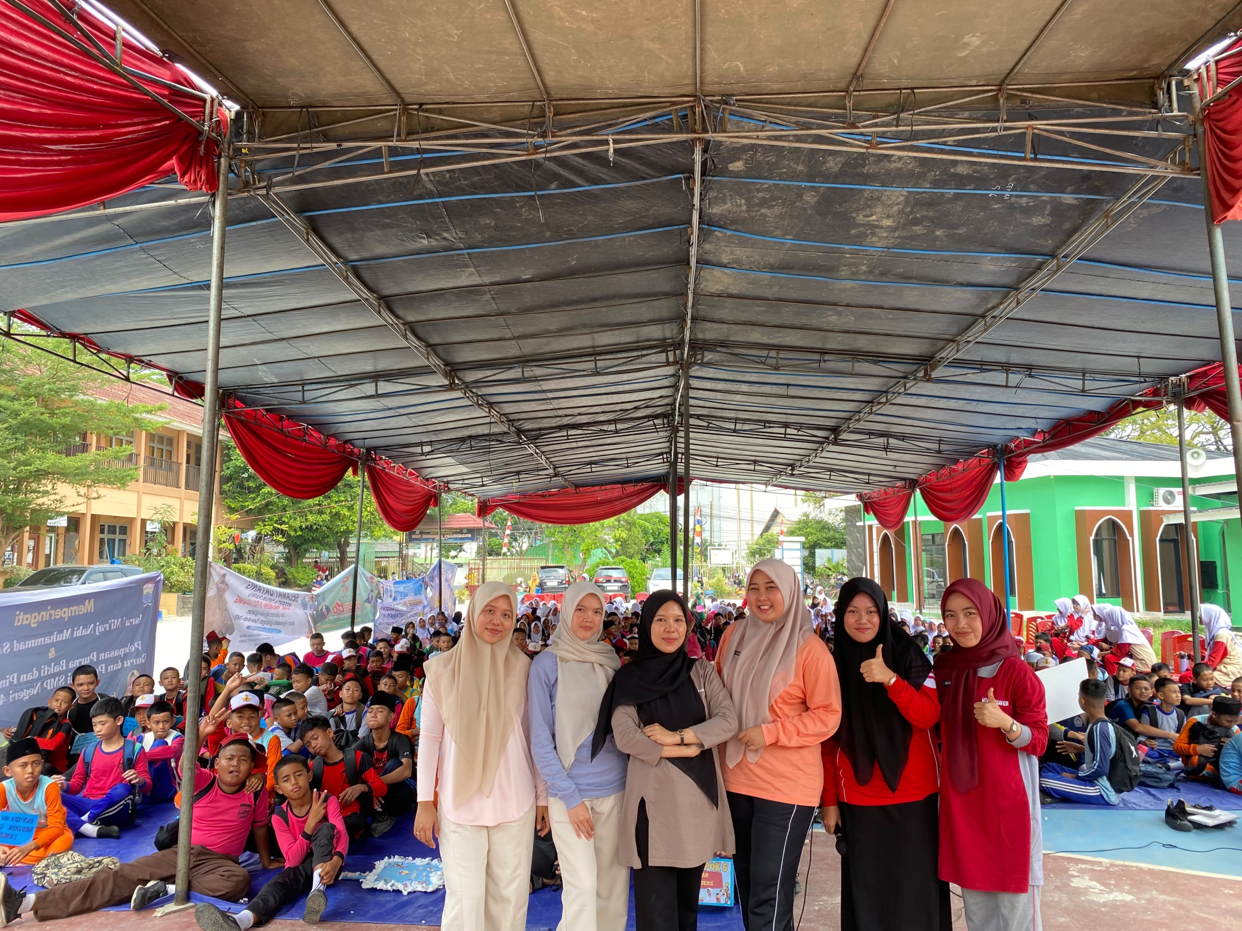 SMPN 4 Palembang Gelar MPLS, Fokus Bentuk Karakter dan Disiplin Siswa Baru