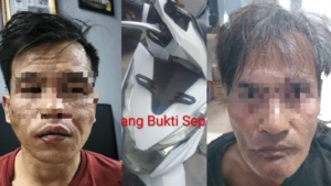 Polisi Bergerak Cepat, Dua Pelaku Kekerasan dan Pencurian Motor Anggota Polri di Palembang Diamankan