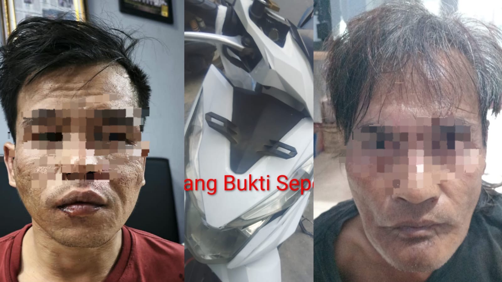 Polisi Bergerak Cepat, Dua Pelaku Kekerasan dan Pencurian Motor Anggota Polri di Palembang Diamankan