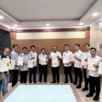 PLN UPT Palembang Terima 16 Sertifikat HGB Tanah Tapak Tower dari BPN