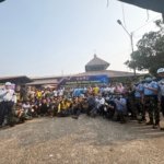 Peringati HUT ke 81 TNI, Lanud SMH Gelar Gerakan TNI Peduli Sampah di Pasar Alang-alang Lebar