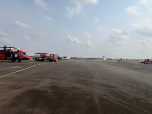Lanud SMH Siaga OMC 24 Jam, Bukti Komitmen Lawan Karhutla di Sumsel