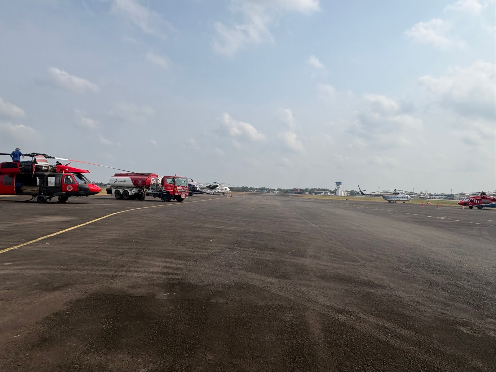 Lanud SMH Siaga OMC 24 Jam, Bukti Komitmen Lawan Karhutla di Sumsel