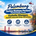 Pertama Kalinya, Pemkot Palembang Terima Bantuan Rp10 Miliar untuk Penanganan Karhutla dan Dampak Asap